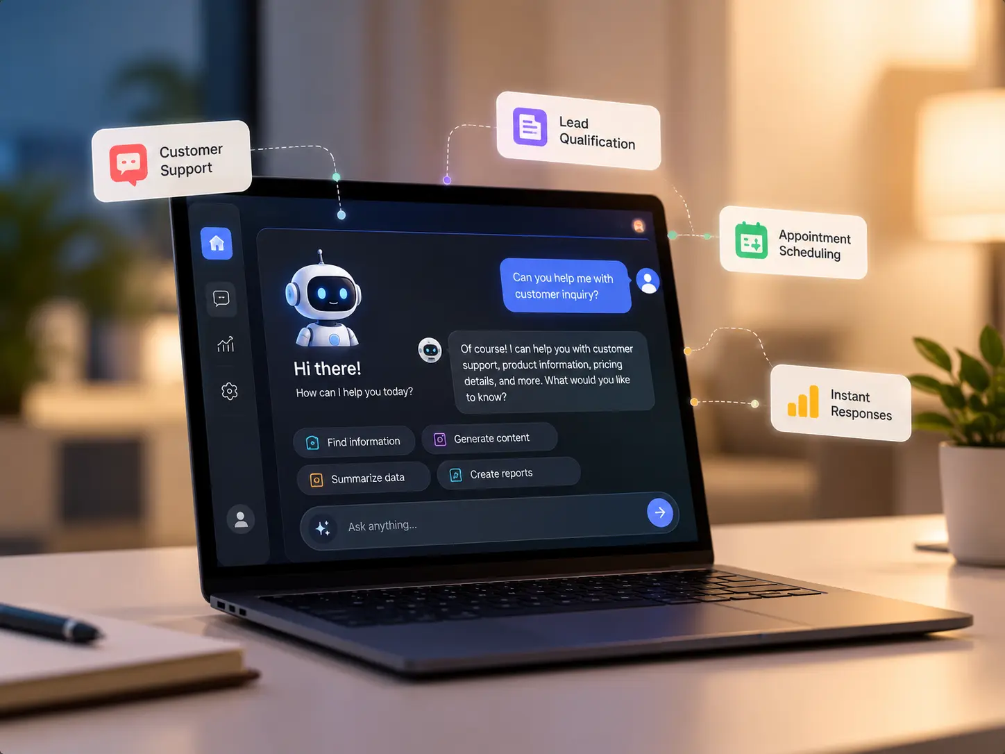AI Chatbot Interface